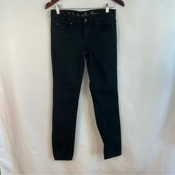 Juicy Couture The Penelope Skinny Jeans Size 28 Stretch Low Rise Black Wash - Picture 1 of 5